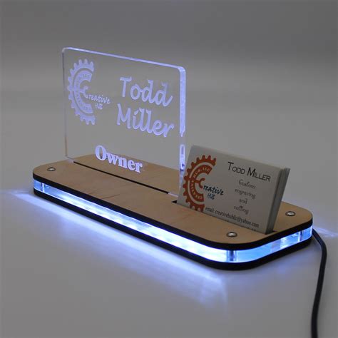unique business card holders for desk